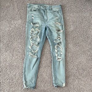 American Eagle Light Blue Stretch Jeans